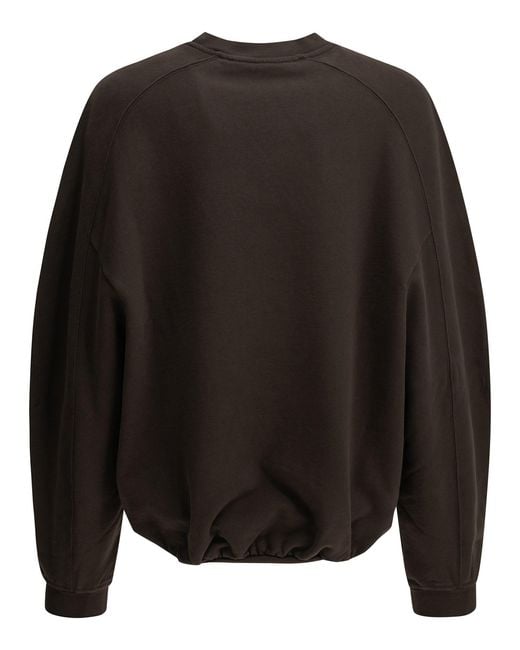 Jacquemus Black "Le Sweatshirt Montaigne" Crew-Neck Sweatshirt
