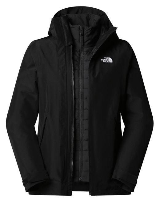 The North Face Black Carto Mono Triclimate Hooded Jacket