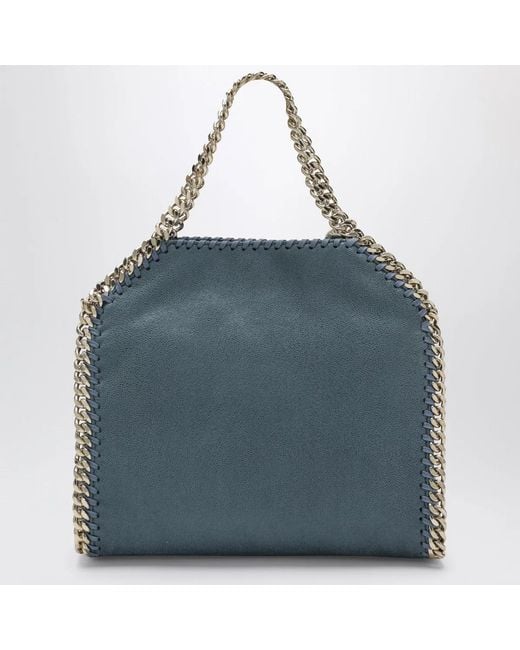 Stella McCartney Blue Light Falabella Mini Tote Bag