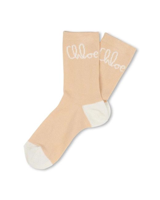 Chloé White Socks