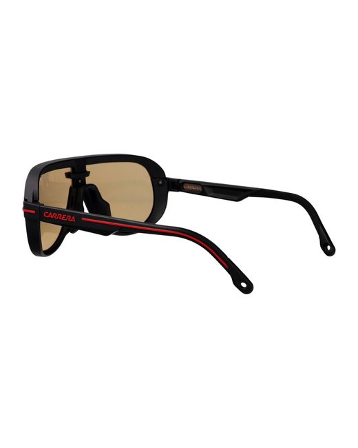 Carrera Black Matte Polyamide Sunglasses for men