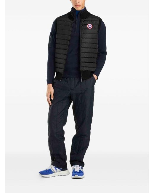 Canada Goose Black Hybridge Vest for men