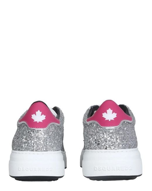 DSquared² White Bumper Sneakers