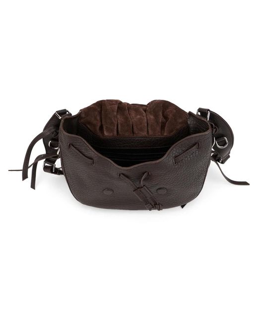 Isabel Marant Black Bolton Shoulder Bag