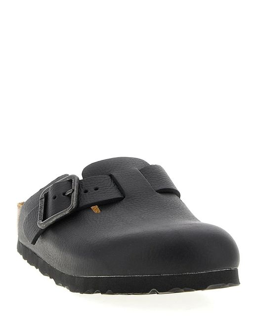 Birkenstock Black 'Boston Wire Buckle' Sabots