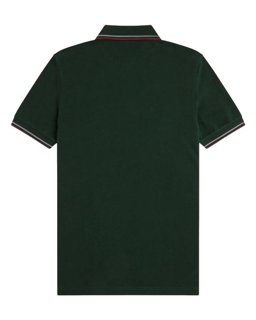 Fred Perry Green Polo With Logo for men