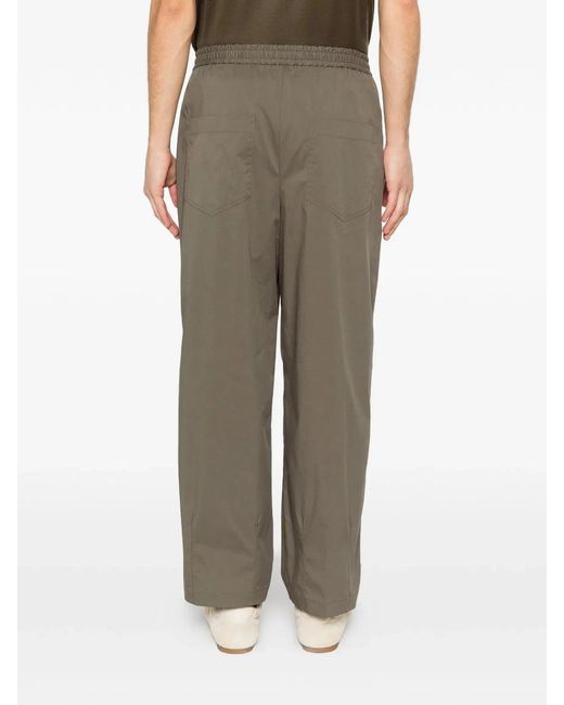 PT Torino Gray Wide Trousers for men