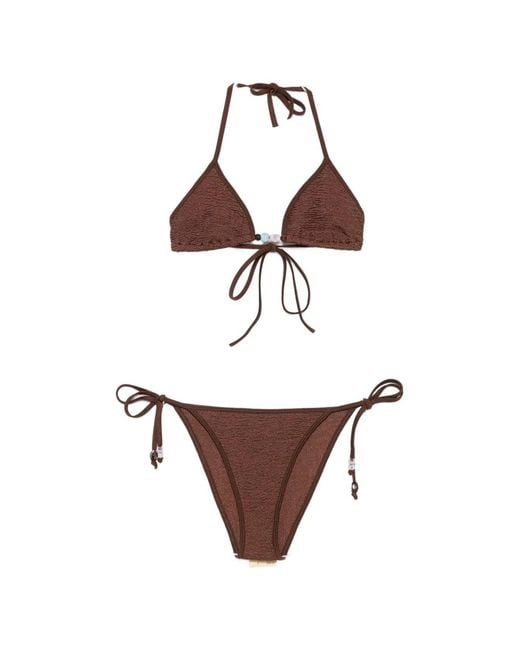 Hunza G White Bikini Gina