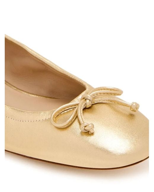 Stuart Weitzman Natural Bria Ballet Flat