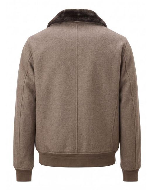 Montecore Brown Warm Cashmere Jacket for men