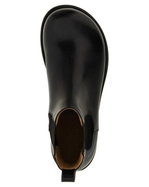 J.W. Anderson Black J.W.Anderson 'Chelsea Loafer' Ankle Boots for men