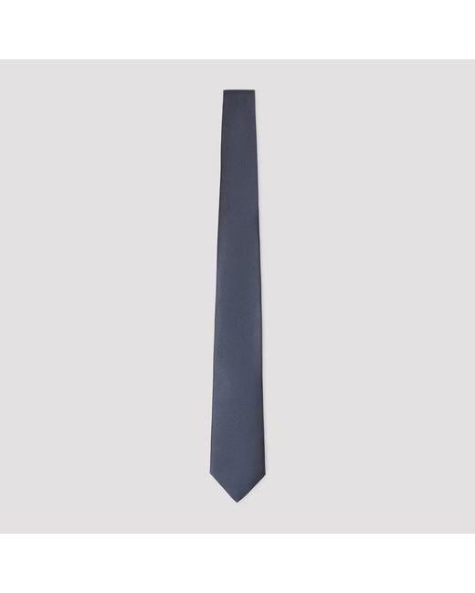 Canali Blue Tie for men