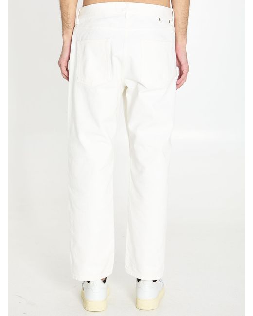 Golden Goose Deluxe Brand White Jeans for men