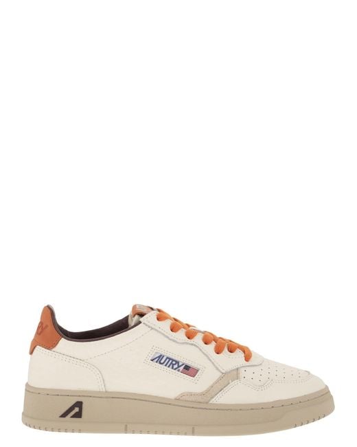 Autry Pink Medalist Low for men
