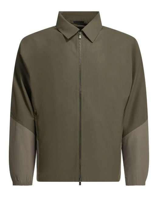 Goldwin Green "Hyperdense Taffeta U/S Right" Lightweight Jacket for men