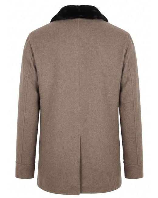 Montecore Brown Warm Cashmere Jacket for men