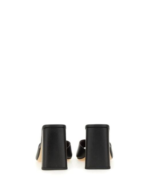 Staud Black Sandal Sloane