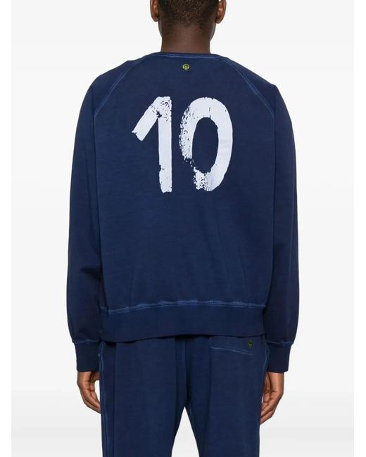 Barrow Blue Sweatshirt for men