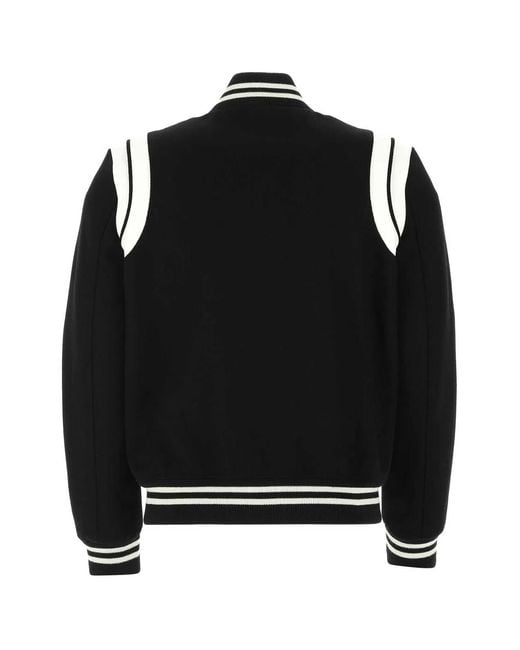 Saint Laurent Black Giubbotto for men