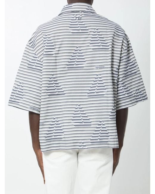 Jacquemus Blue Plage Shirt for men