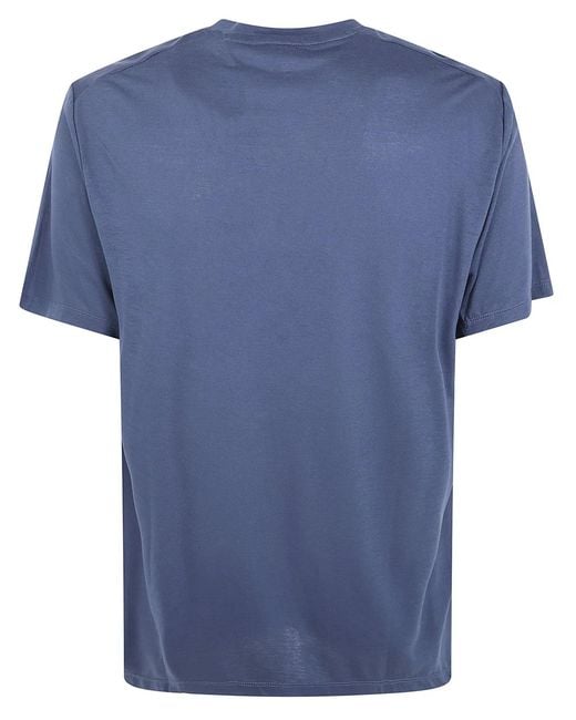 Houdini Sportswear Blue "Tree" Tee for men
