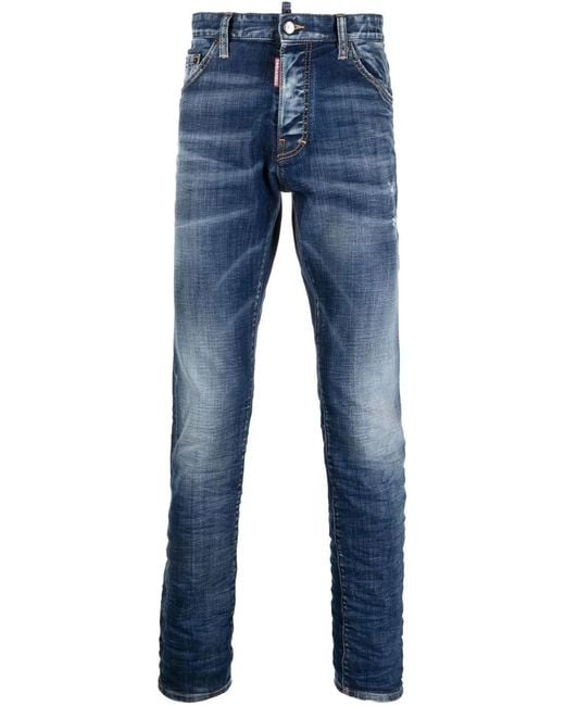 DSquared² Blue Cool Guy 5-Pocket Jeans for men