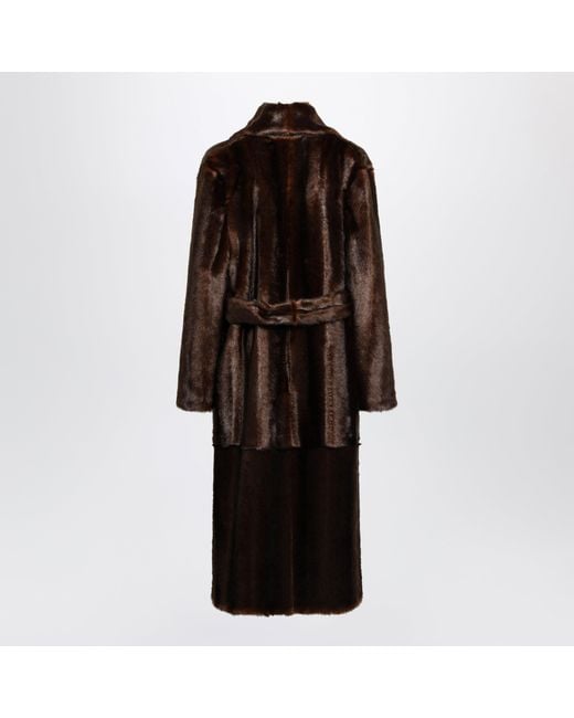 BB COUTURE Black Beth Coat With Belt