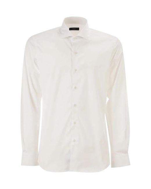 Fay White Regular Fit Shirt for men