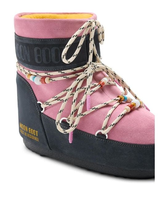 Moon Boot Pink X Guest