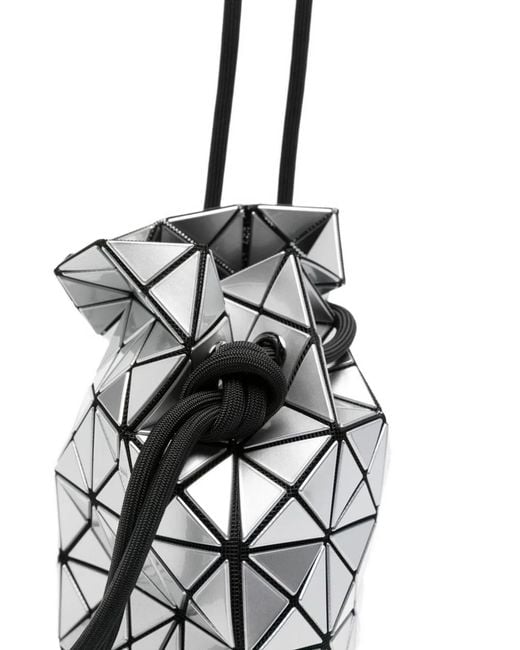 Issey Miyake White "Wring" Satchel Bag