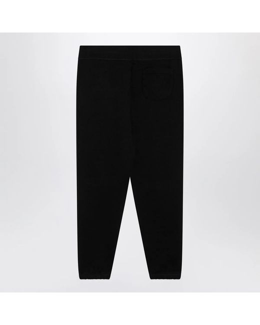 Polo Ralph Lauren Black Cotton-Blend Jogging Trousers for men