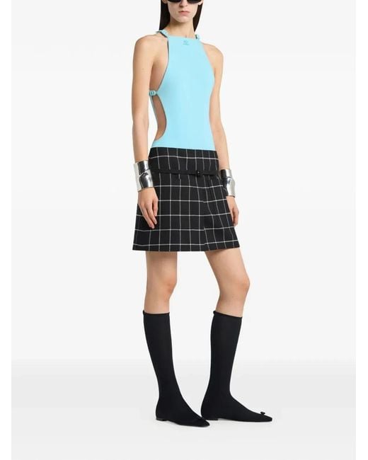 Courreges Black Courregès "Flat Buckle" Vinyl Boots