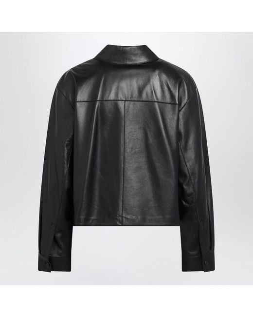 Weekend by Maxmara Black Nappa Jacket