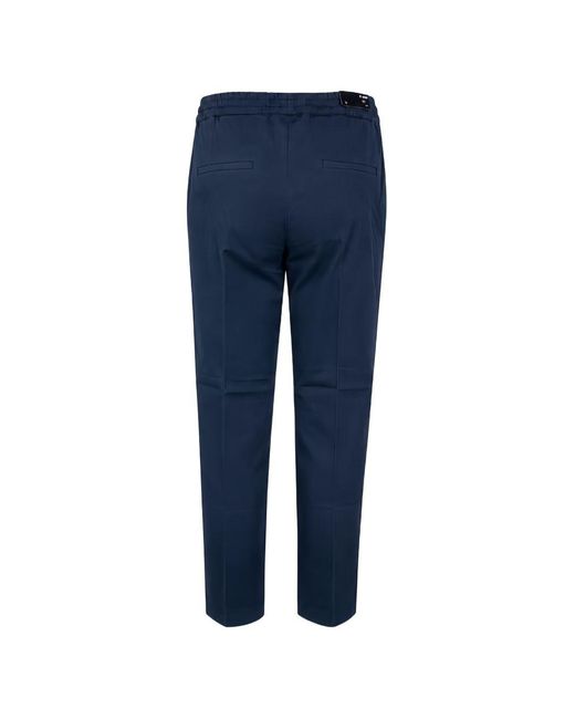 Re-hash Blue Drawstring Tapered T for men