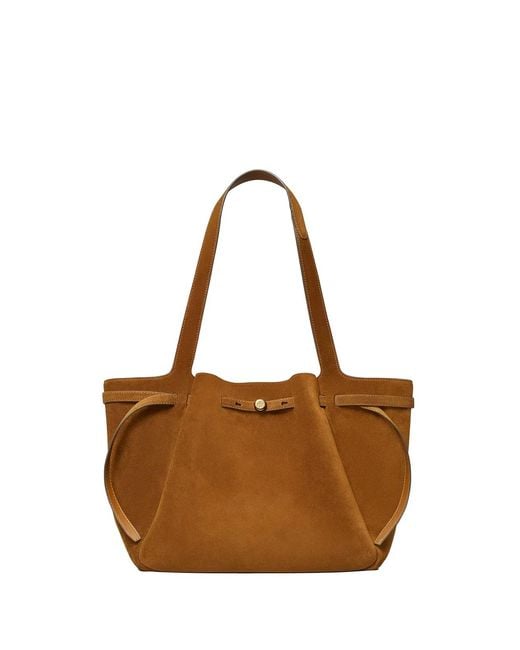 Tory Burch Brown Romy Shopper Bag