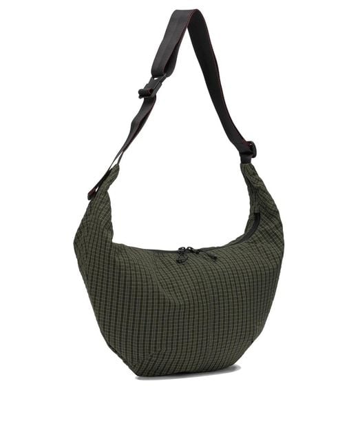 Comme des Garçons Metallic Comme Des Garçons Homme Plus "Grid Check" Large Shoulder Bag for men
