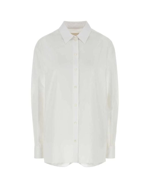 Givenchy White Shirt Split Back Oversized