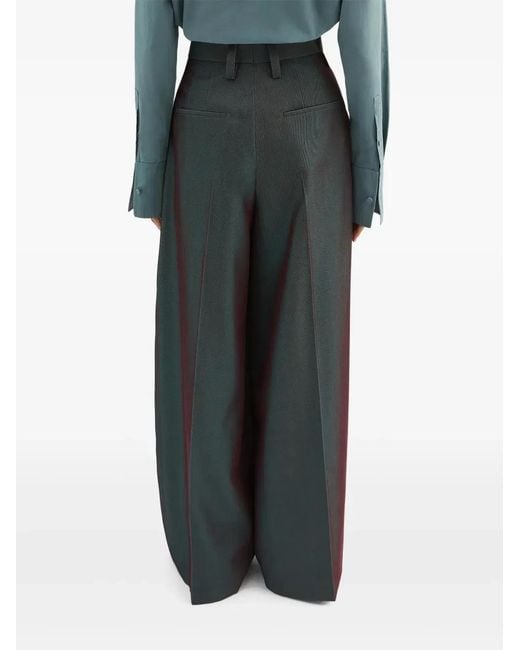 Jil Sander Gray Pantalon Pierna Ancha
