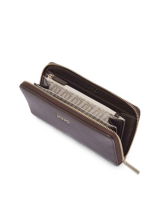 Liu Jo Brown Dark Polyurethane Wallet