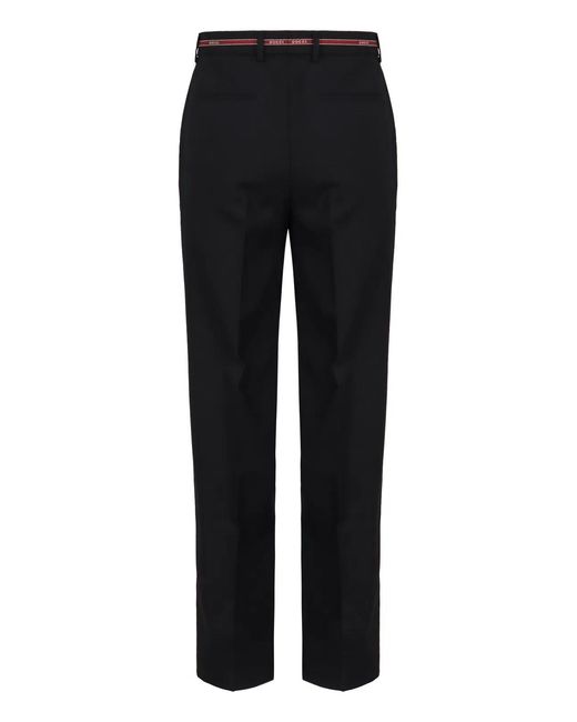 Gucci Black Wool Trousers for men