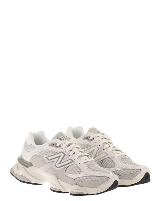 New Balance White 9060