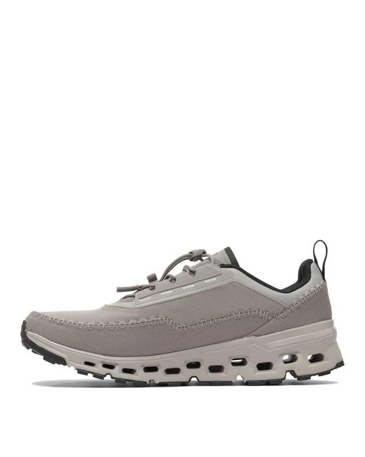On Shoes Gray Rubber Sneakers for men