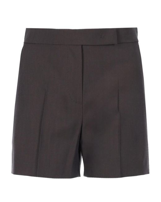 Max Mara Gray Shorts Adunco