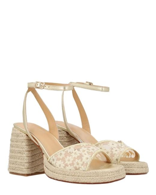 Castaner Natural Castañer Goat Leather Heels