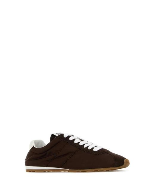 Miu Miu Brown Allacciate