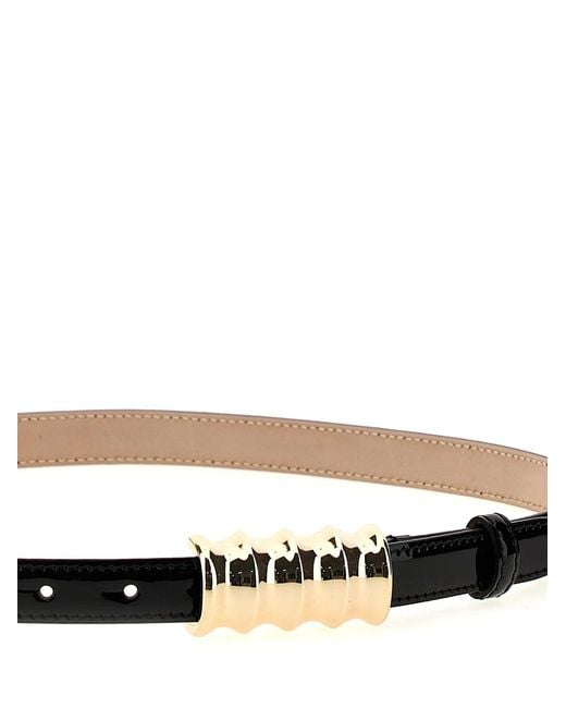 Khaite White 'The Small Julius' Belt