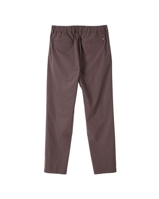 Herno Purple Modal Polyester Elastan Pants for men