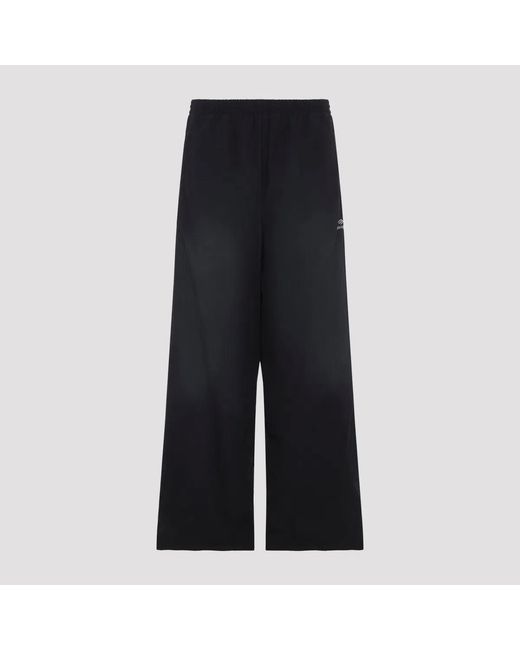 Balenciaga Black Tracksuit Pants for men