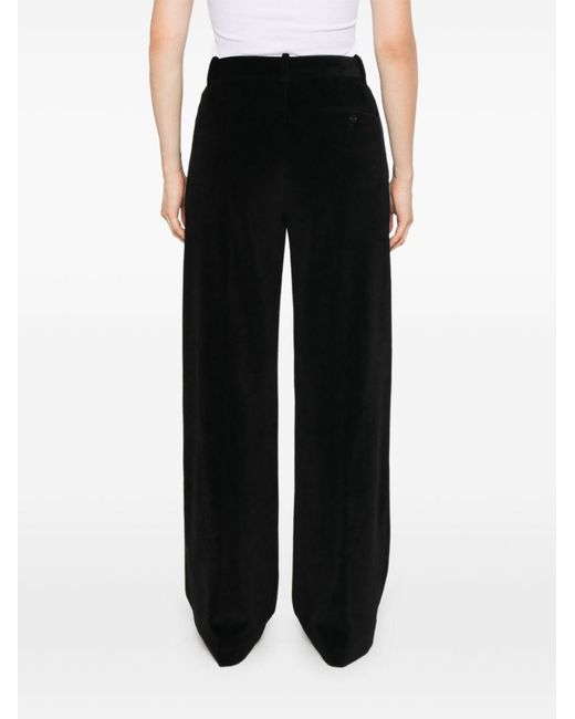 Circolo 1901 Black Cotton Trousers