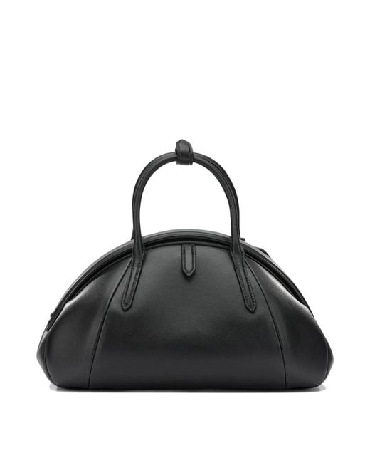Alaïa Black Alaia "Purse Top Handle" Medium Handbag